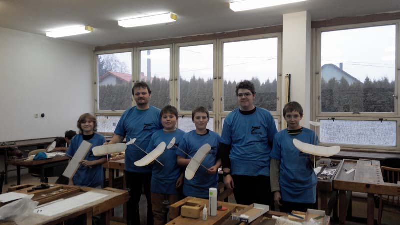 Soutěž modelářského kroužku