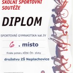 Diplom gymnastika ČR