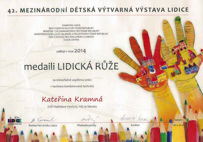 Úspěch Kateřiny Kramné