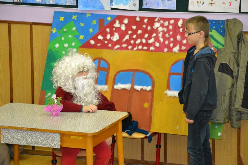 Vánoční besídka ve 4. třídě