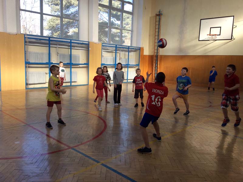 Turnaj ve vybíjené na 1. stupni