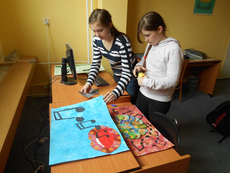 Výtvarné činnosti VII. třídy