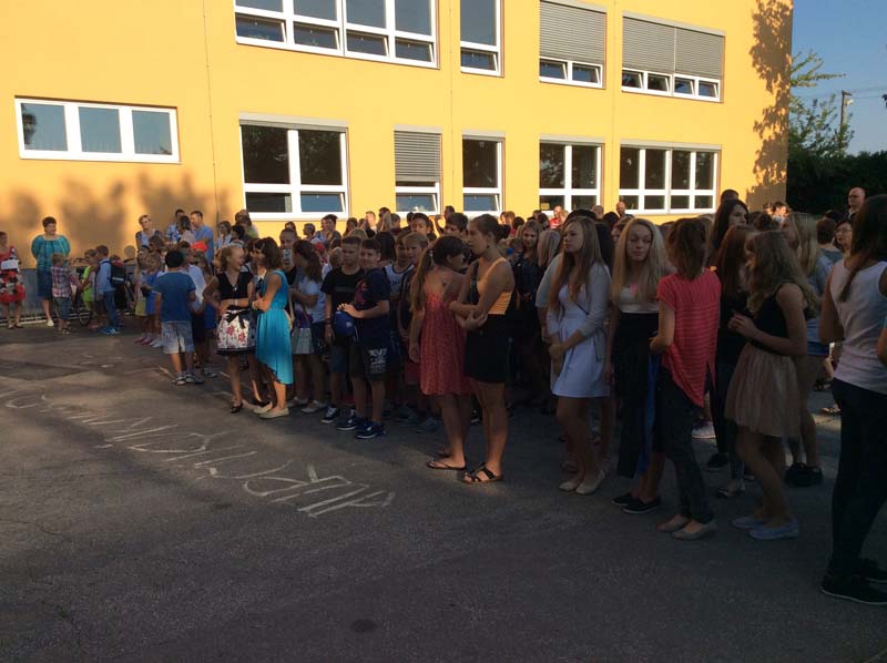 Zahájení nového školního roku 2015/2016