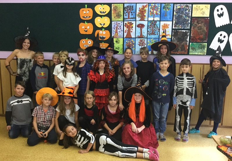 Halloween v angličtině na 1. stupni