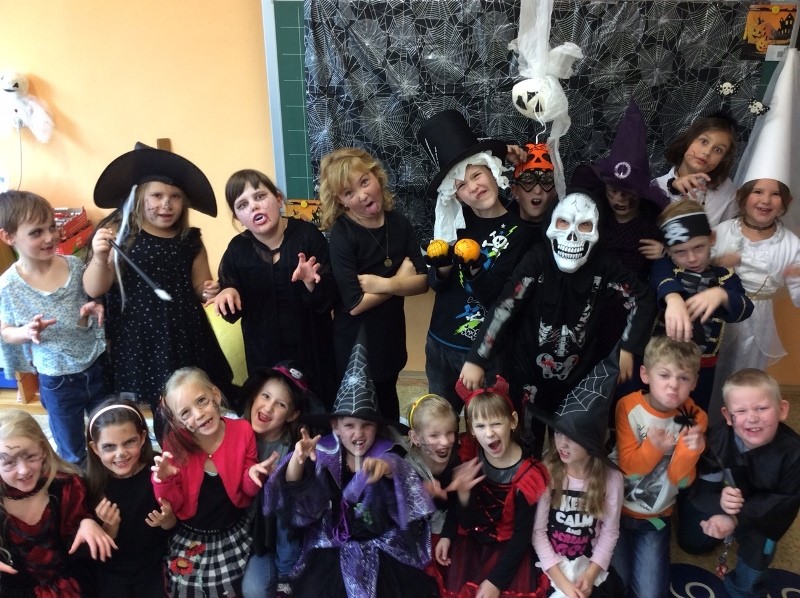 Halloweenské učení