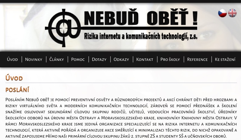 Rizika internetu a komunikačních technologií – beseda pro žáky a rodiče
