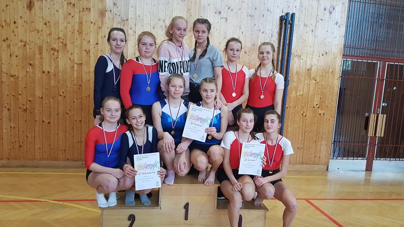 Naše gymnastky opět bodovaly