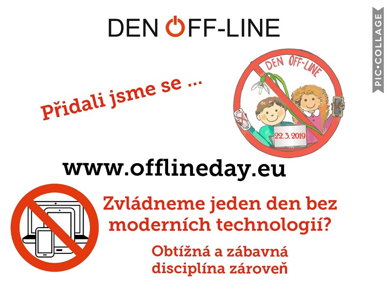 Den Off – line a odpolední program ve škole