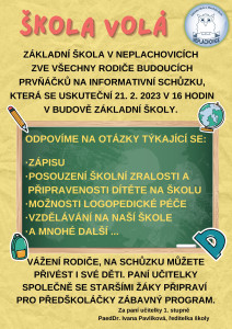 Škola volá