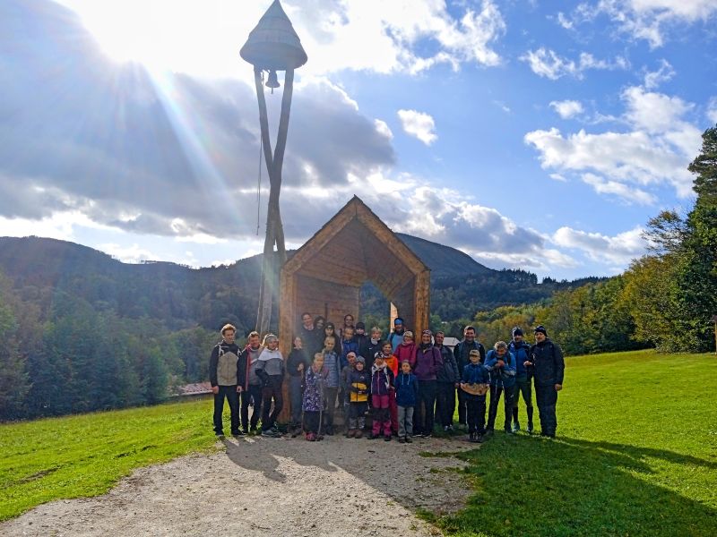 Výlet turistického kroužku na Velký Javorník