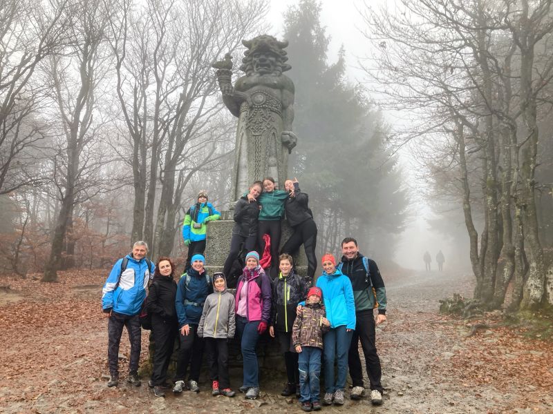 Výlet turistického kroužku na Pustevny