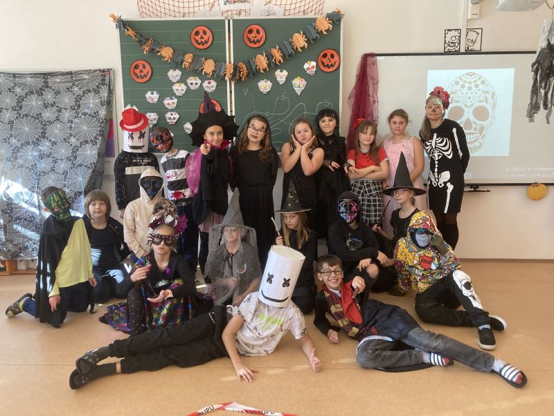 Páteční halloweenské dopoledne