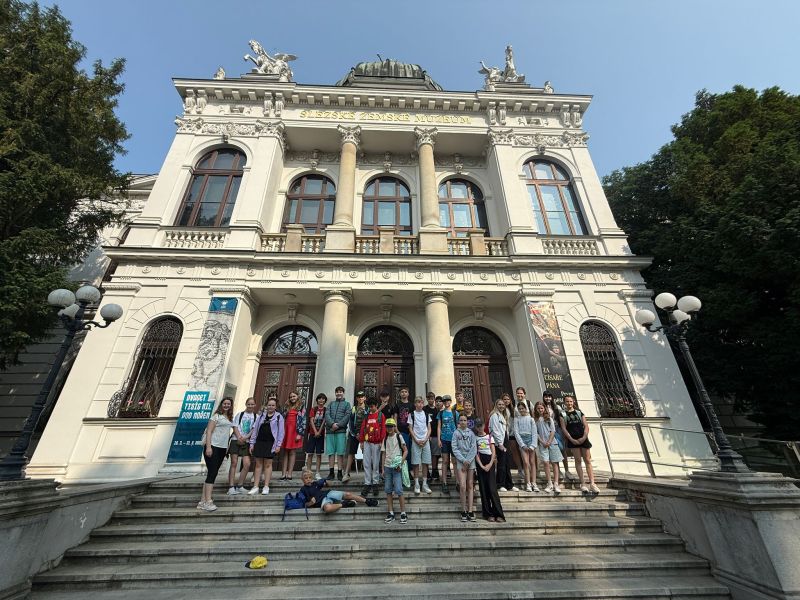 Návštěva muzea žáků 5. třídy